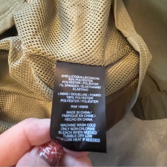 Voyager Windwear Jacket-Forest Night-Hoodie-Size XL-Two Toned-Zip Front - Picture 9 of 10